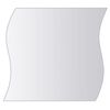 vidaXL Eight Piece Mirror Tiles Multi-Shape Glass
