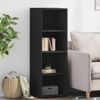 vidaXL Highboard Black 40x41x124 cm Engineered Wood