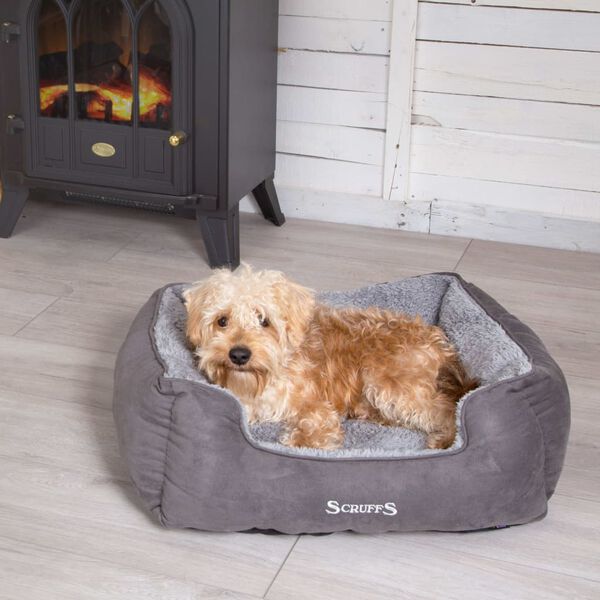 Scruffs Box Bed Cosy Grey S