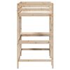 vidaXL Loft Bed without Mattress 90x200 cm Solid Wood Pine