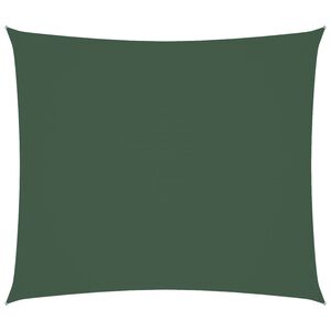 vidaXL Sunshade Sail Oxford Fabric Rectangular 2x2.5 m Dark Green