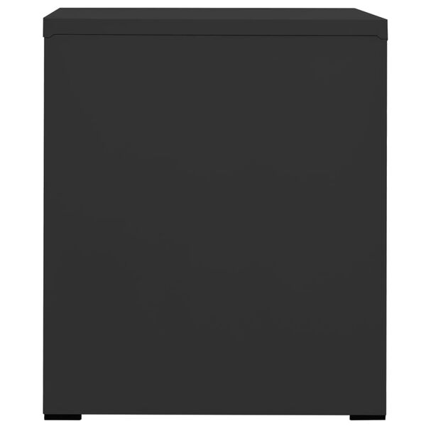 vidaXL Filing Cabinet Anthracite 46x62x72.5 cm Steel