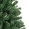 vidaXL Artificial Hinged Christmas Tree Green 120 cm PVC and Metal