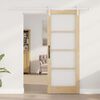 vidaXL Sliding Door ORKDAL Natural 78 x 202 cm