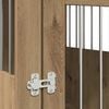 vidaXL Dog Crate Furniture Artisan Oak 64.5x80x71 cm Engineered Wood