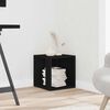 vidaXL Side Table Black 33x33x34.5 cm Engineered Wood