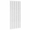 vidaXL Insect Curtain Chenille Light Grey and White 100 x 220 cm
