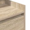 vidaXL Bedside Cabinets with 2 Drawers 2 pcs Sonoma Oak 38x34x80 cm