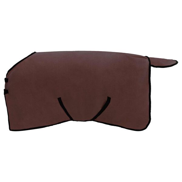 vidaXL Horse Blanket Full Dark Brown Polyester