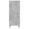 vidaXL Highboard Concrete Grey 34.5x34x180 cm Engineered Wood