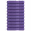 vidaXL Towels "FROGN" 10 pcs Purple 100x200 cm 360 gsm