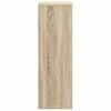 vidaXL Plant Stand Sonoma Oak 33x33x100 cm Engineered Wood