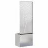 vidaXL Garden Privacy Screen Sliver 50 x 140 cm Stainless steel