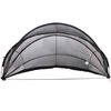 vidaXL Pool Dome Folding Manual Black 336 x 322 x 160 cm