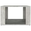 vidaXL Bedside Table Concrete Grey 57x55x36 cm Engineered Wood