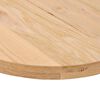 vidaXL Table Top 140x60x4 cm Solid Wood Oak Oval