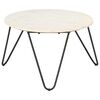 vidaXL Side Table | White