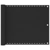 vidaXL Balcony Screen HDPE 75x500 cm Anthracite