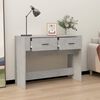 vidaXL Console Table Concrete Grey 100x39x75 cm Engineered Wood