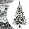 vidaXL Artificial Christmas Tree with Bauble 150 cm 150 LEDs