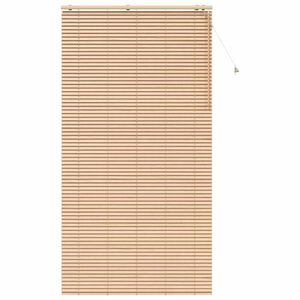 vidaXL Venetian Blind Oak Look 125 x 250 cm 35 mm Solid Paulownia Wood