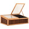 vidaXL Greenhouse 120x80x45 cm Solid Pinewood and Willow