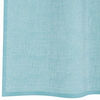 vidaXL Voile Curtains with Loops 2 pcs Turquoise 140x175 cm