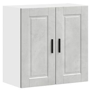 vidaXL Kitchen Wall Cabinet Porto Concrete Grey Engineered Wood