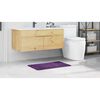 vidaXL Anti-slip Bath Mat Purple 50 x 80 cm PP