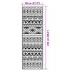 vidaXL Outdoor Carpet ARAKIL Black 80x250 cm PP