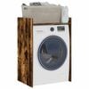 vidaXL Wash Machine Cabinet with Storage Smoked Oak 67.5 x 48 x 97 cm