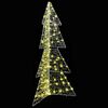 vidaXL Christmas Tree with 160 LEDs Warm White 150 cm Acrylic
