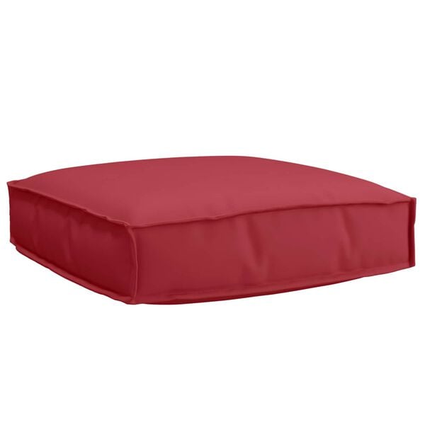 vidaXL Cushion Wine Red 60 x 60 x 12 cm Oxford Fabric