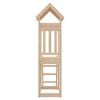 vidaXL Play Tower Brown 110.5 x 52.5 x 214 cm Solid Pine Wood