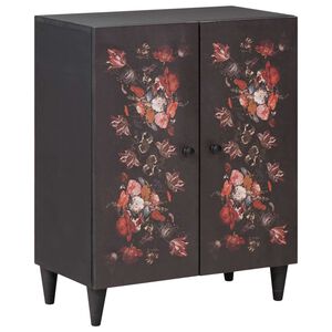 vidaXL Storage Cabinets 60 x 33 x 75 cm Solid Mango Wood Multicolour