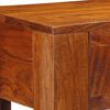 vidaXL Console Table 80x35x75 cm Solid Wood Acacia