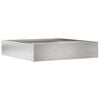 vidaXL Lawn Edging Silver 60 x 60 x 13 cm Stainless Steel