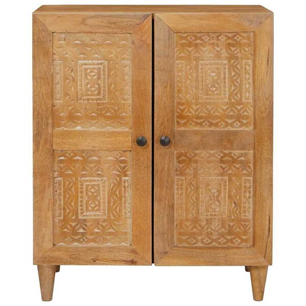 vidaXL Sideboard Light brown 60 x 33 x 75 cm Solid mango wood