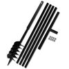 Ground Drill with Handle 120 mm with Extension Tube 5 m Steel