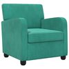 vidaXL Armchair Turquoise Velvet