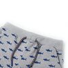 Kids' Shorts with Drawstring Light Grey Melange 140