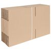 vidaXL Folding Box 50 pcs Natural 30 x 21.5 x 14 cm Cardboard
