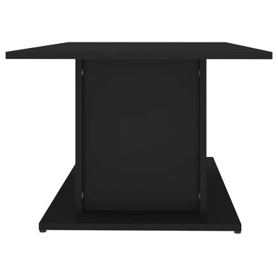 vidaXL Coffee Table Black 102x55.5x40 cm Engineered Wood