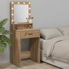 vidaXL Dressing Table Artisan Oak 50 x 41 x 135 cm Engineered Wood