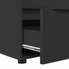 vidaXL Storage Cabinet Black 60 x 48 x 57 cm Engineered Wood