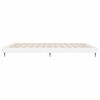vidaXL Bed Frame without Mattress High Gloss White 180x200 cm Super King