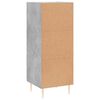 vidaXL Sideboard Concrete Grey 34.5x34x90 cm Engineered Wood