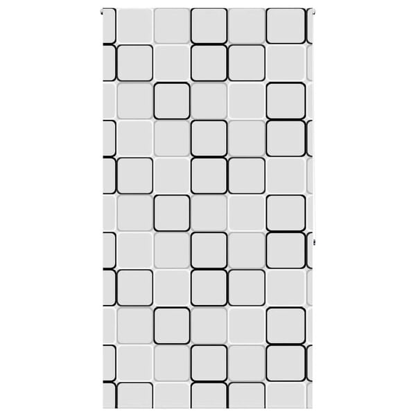 vidaXL Shower Roller Blind 120x240 cm Fabric Width 116 cm