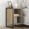 vidaXL Bedside Table Sonoma 39.5 x 30 x 50 cm Engineered Wood