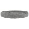 vidaXL Dog Bed Grey 70x55x23 cm Plush
